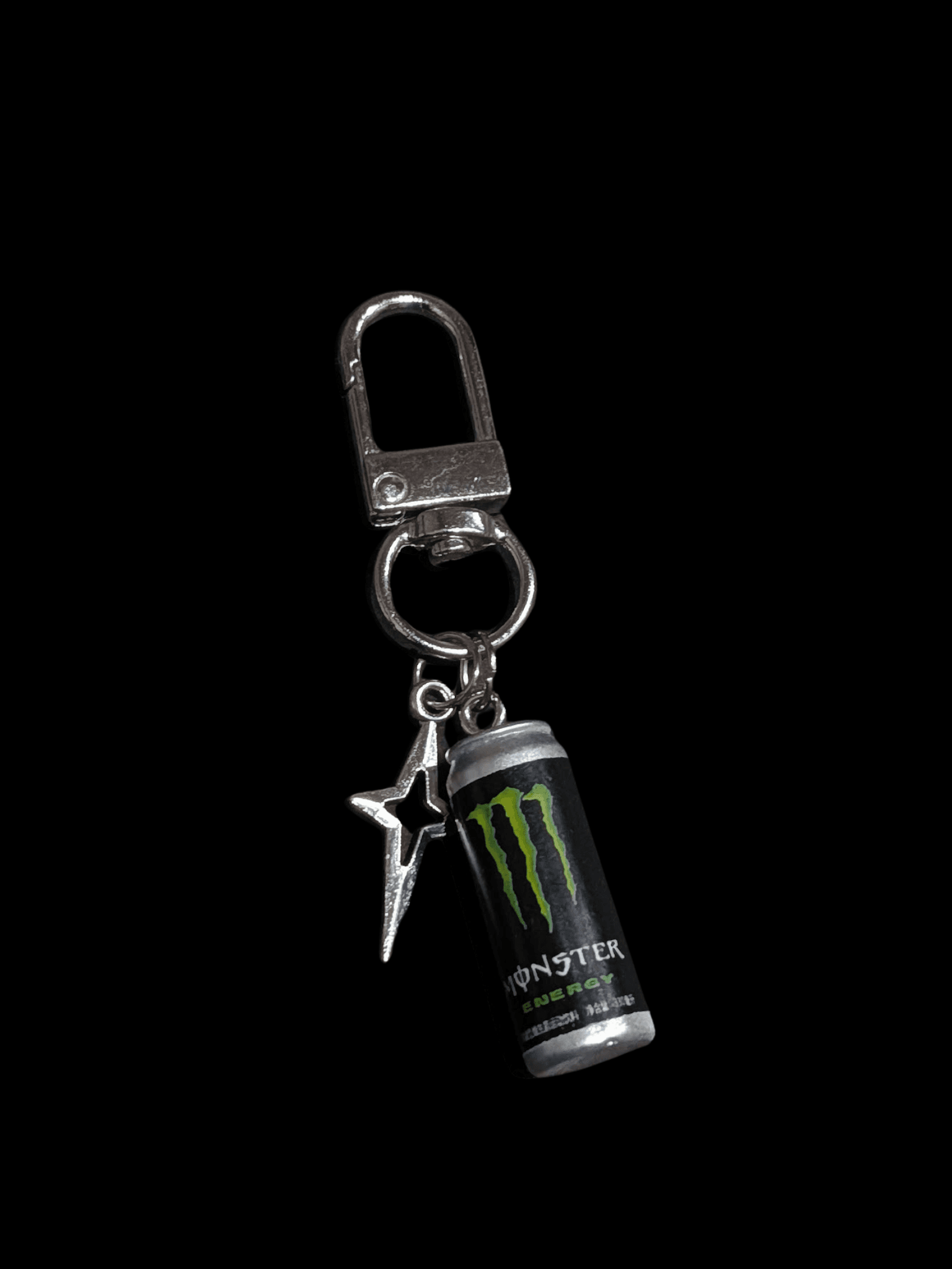 Black Monster Keychain